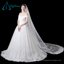 Elegant Bridal Tulle Long Lace Wedding Cathedral Veil